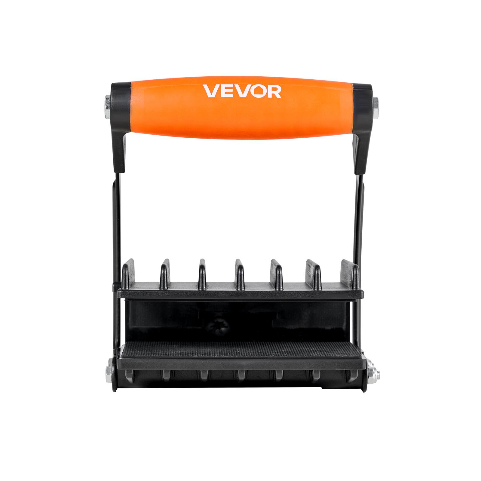 Alt View 5. VEVOR - Plywood Carrier, 200 lbs Single Clamp Capacity, 2 Pack Adjustable Drywall Carrying Tool for 0-1 Inches Thickness Boards - Black & Orange.