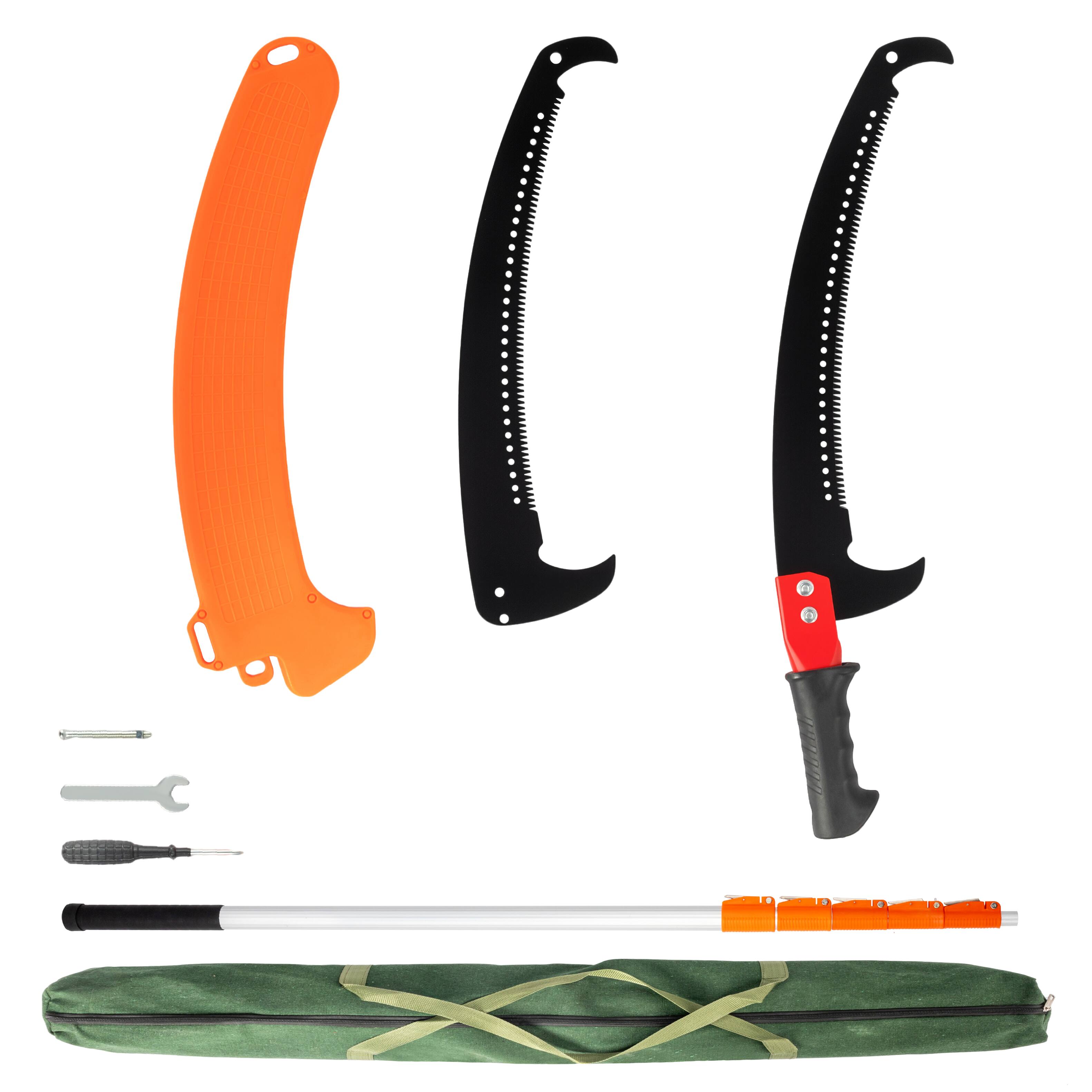 Front. Winado - 26FT Manual Pole Saw, Extendable Tree Trimmer, Telescoping Pole for Backyard.