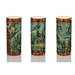 Geeki Tiki Star Wars The Book Of Boba Fett 24oz Ceramic Scenic Mug - Red
