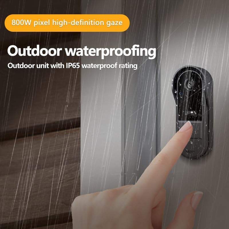 800W pixel high-definition gaze  
Outdoor waterproofing  
Outdoor unit with IP65 waterproof rating