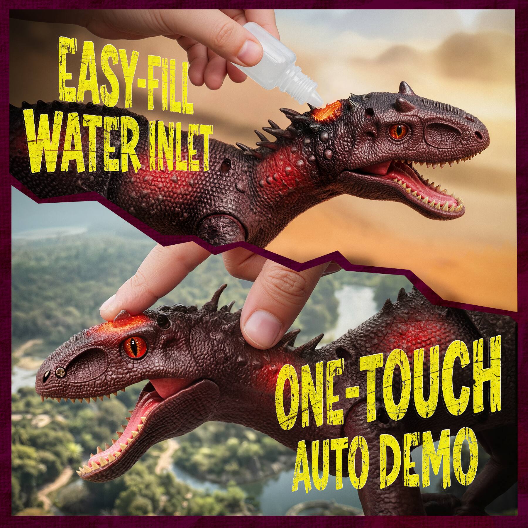 Veeniix SM32S Interactive Remote Control Dinosaur Toys for Kids 6