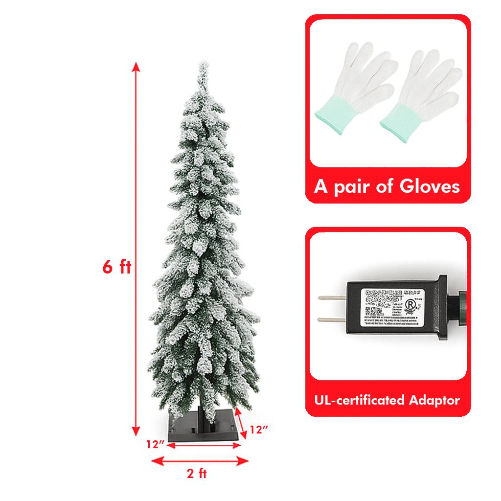 A pair of Gloves  
6 ft  
UL-certificated Adaptor  
12"  
12"  
2 ft