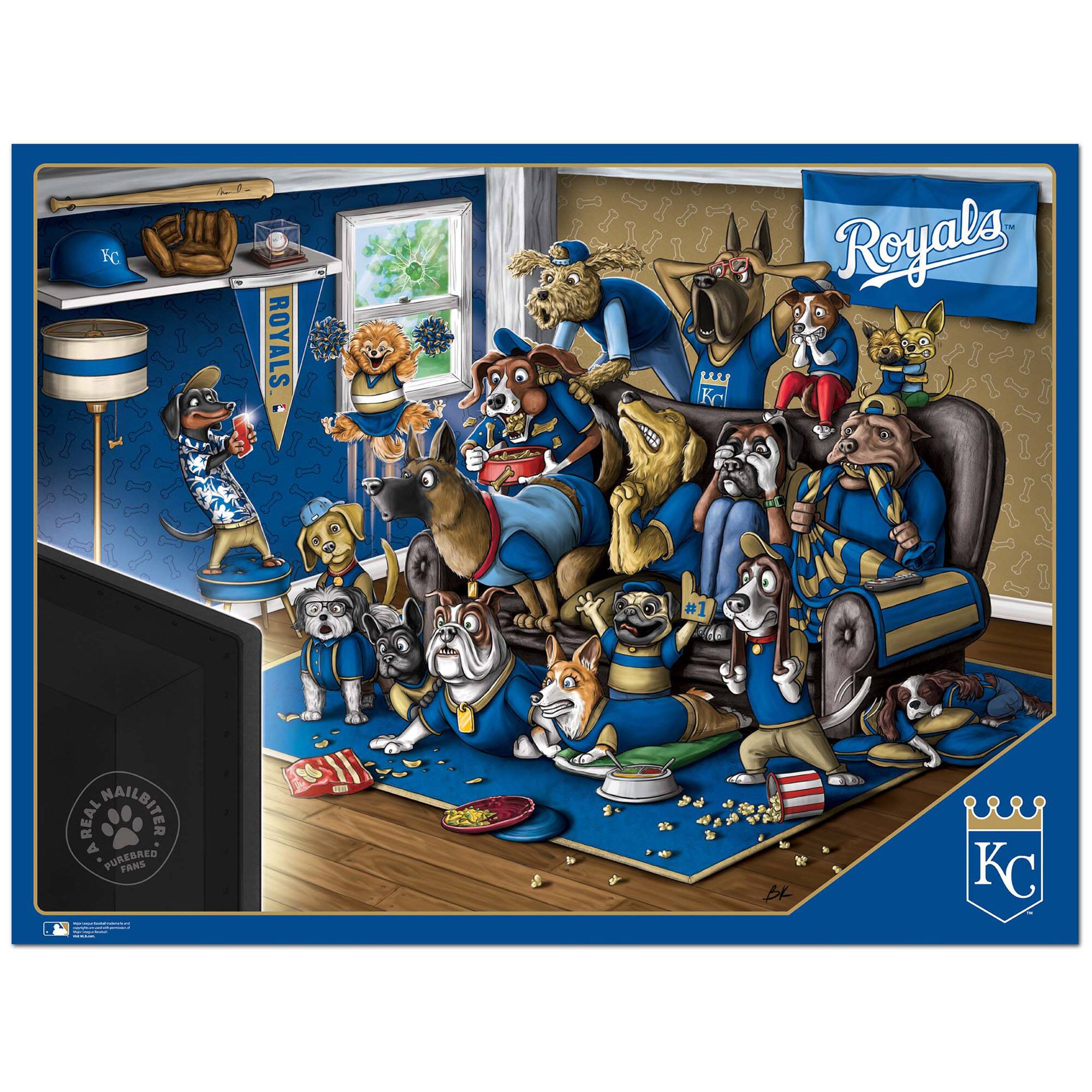 FC ROYALS L KC 1M Royala #1 Sa REAL NAILBITER A PUREBRED FANS KC