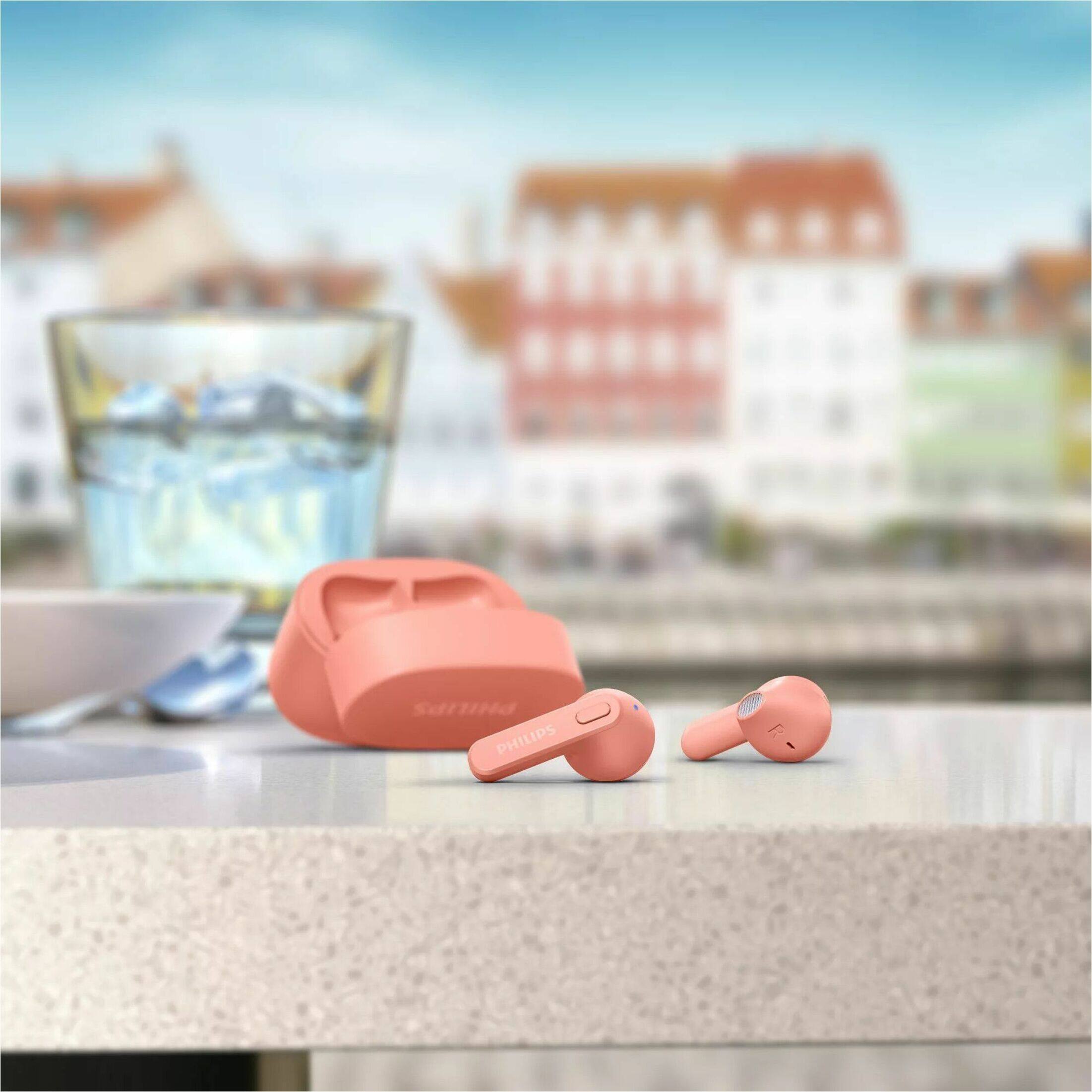 Alt View 40. Philips - TAT2236PK True Wireless Earbuds - Pink.