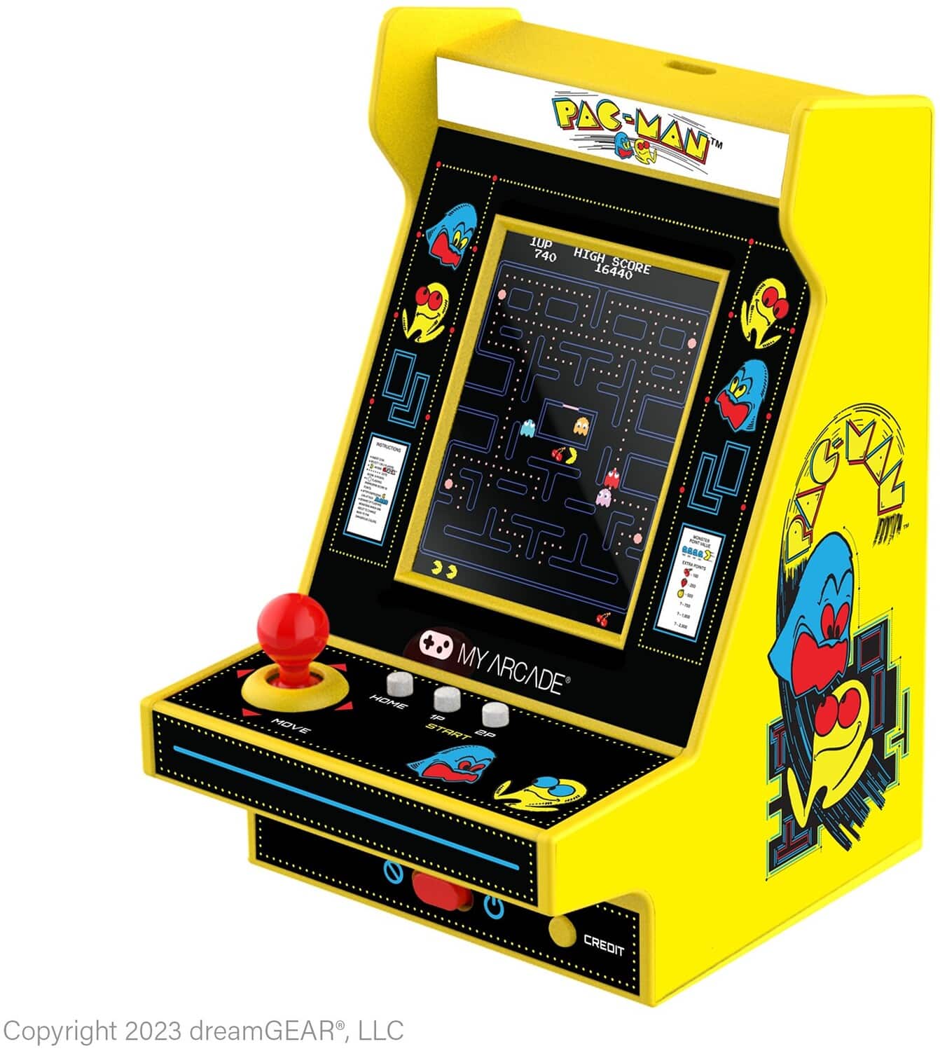 PAC-MAN Nano Player Pro Portable Retro Arcade