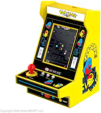PAC-MAN™
IUP 740
HIGH SCORE 16440
MY ARCADE™
Copyright 2023 dreamGEAR®, LLC