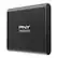 Left. PNY - PRO Elite V2 1TB External USB 3.2 Gen 2x1, Type-C Portable SSD - Black.