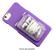 Front. Sound Pockets - Opening Act Earbud Headphones Storage Case for Apple® iPhone® 6 Plus - Purple.