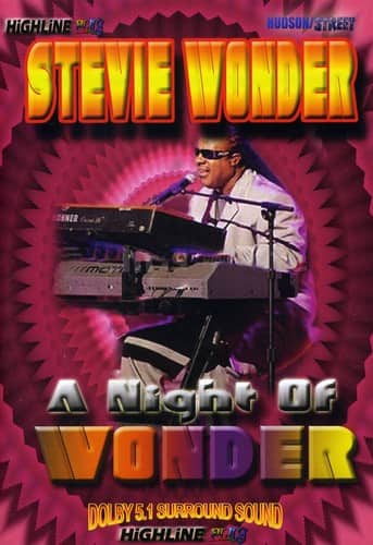 Front. Stevie Wonder - A Night of Wonder   - DVD.