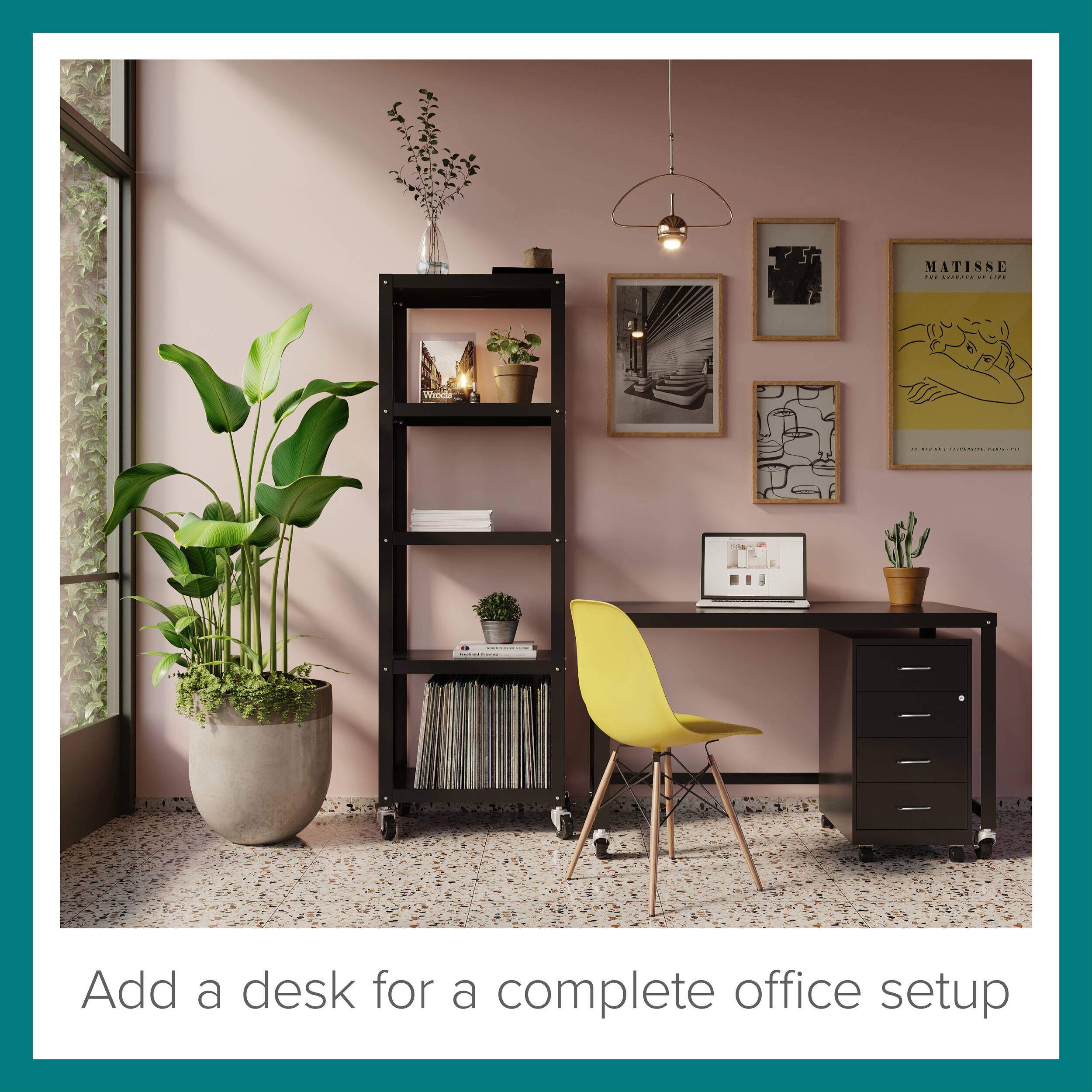 MATISSE and ENTRATE LIPA

No

Add a desk for a complete office setup