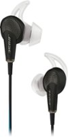 Bose - QuietComfort 20 Noise Cancelling Earbuds (iOS) - Black - Front_Zoom