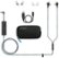 Alt View Zoom 14. Bose - QuietComfort 20 (iOS) Wired Noise Cancelling In-Ear Earbuds - Black.