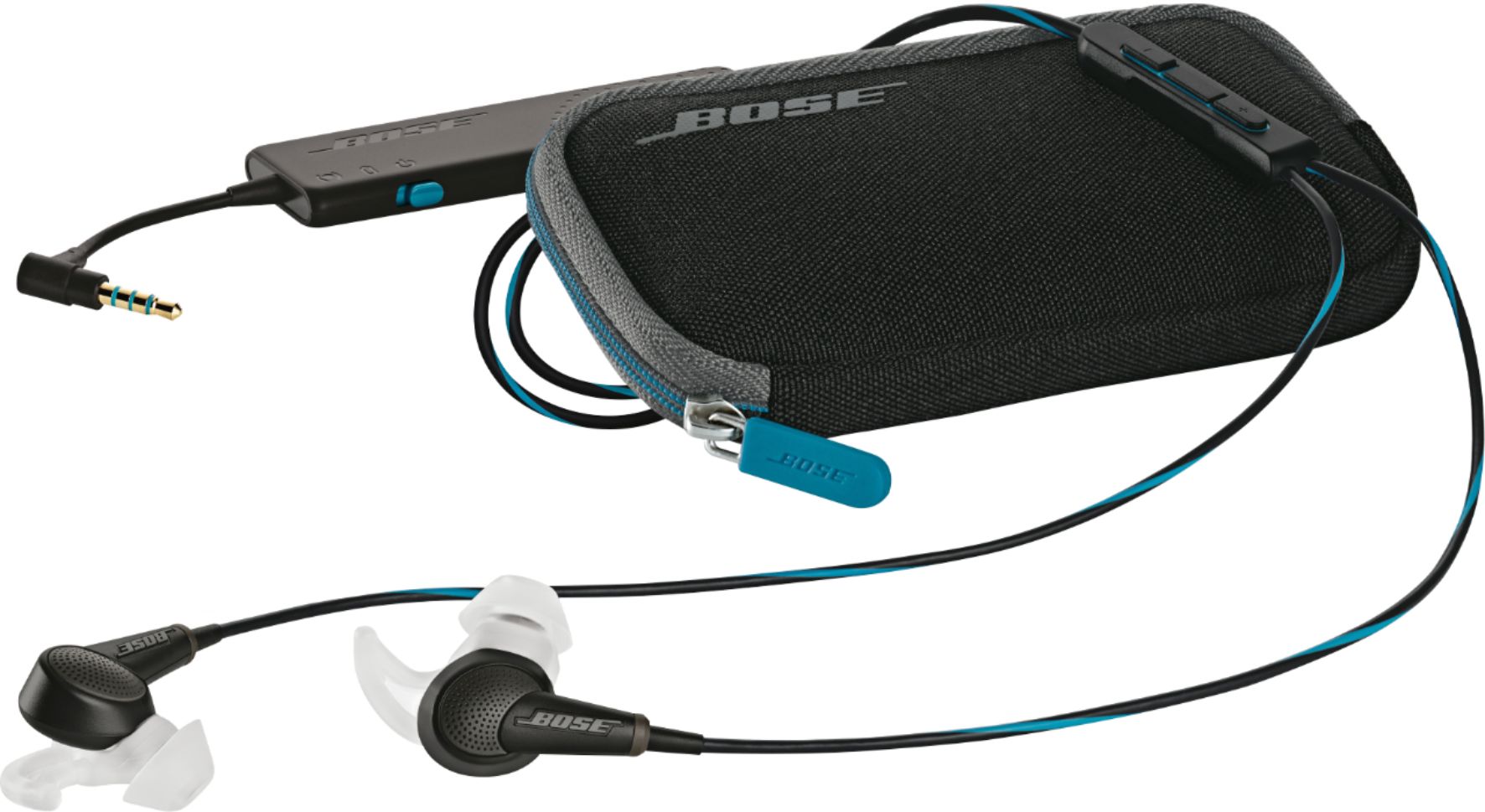 Generator Spændende kompleksitet Best Buy: Bose QuietComfort 20 (iOS) Wired Noise Cancelling In-Ear Earbuds  Black 718839-0010