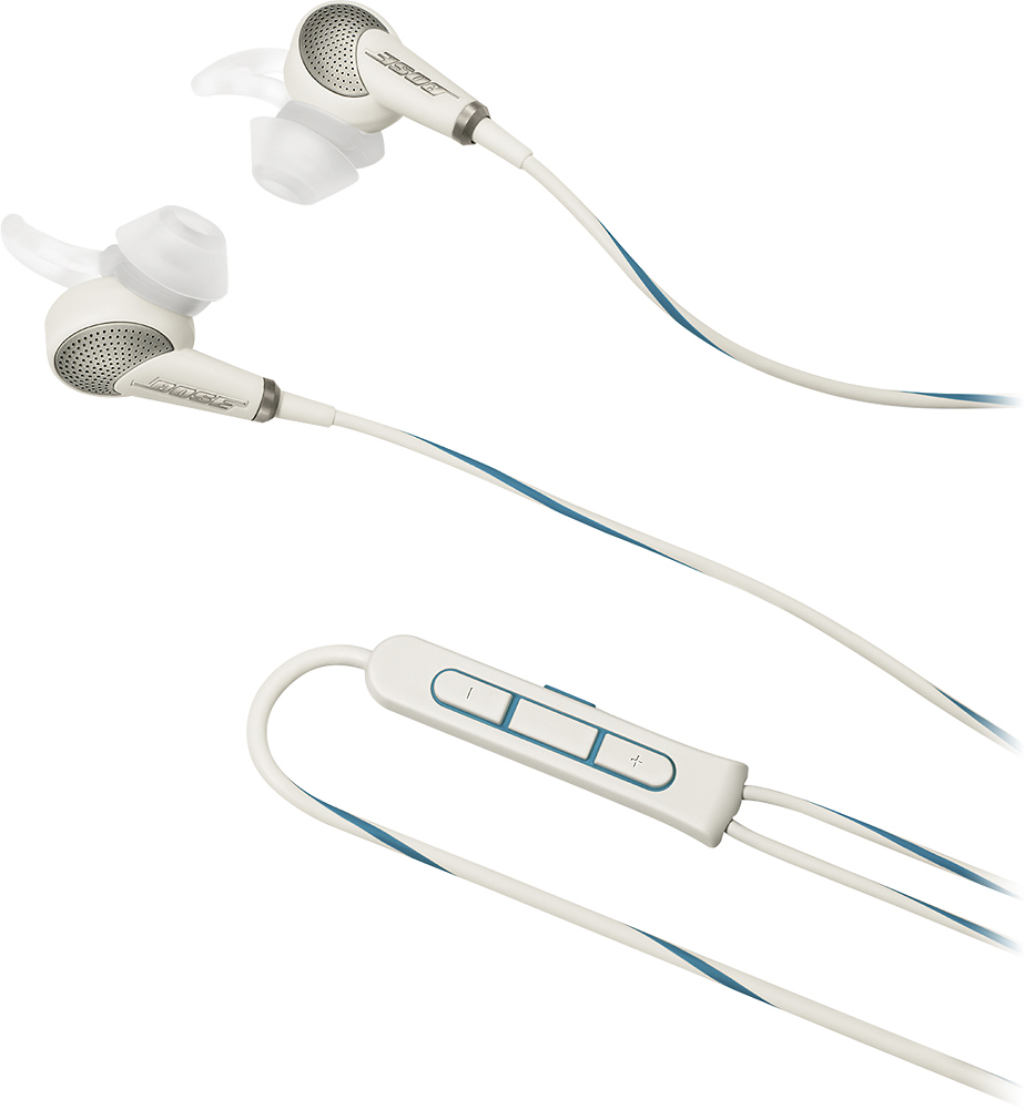 Best Buy: Bose QuietComfort® 20 Headphones (iOS) White BOSE QC20 
