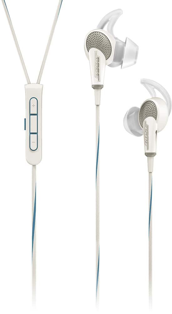 Best Buy: Bose QuietComfort® 20 Headphones (iOS) White BOSE