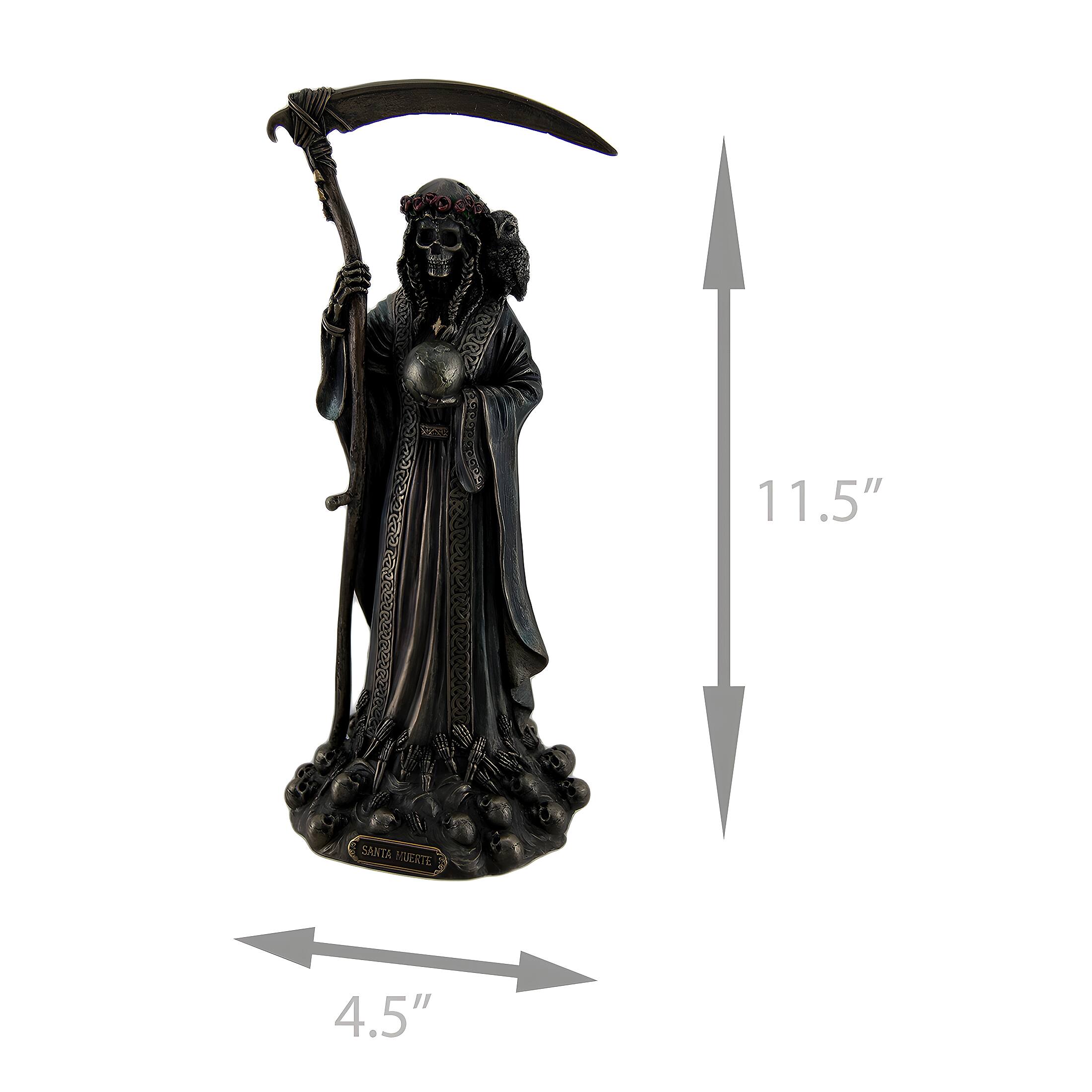 11.5"  
SANTA MUERTE  
4.5"