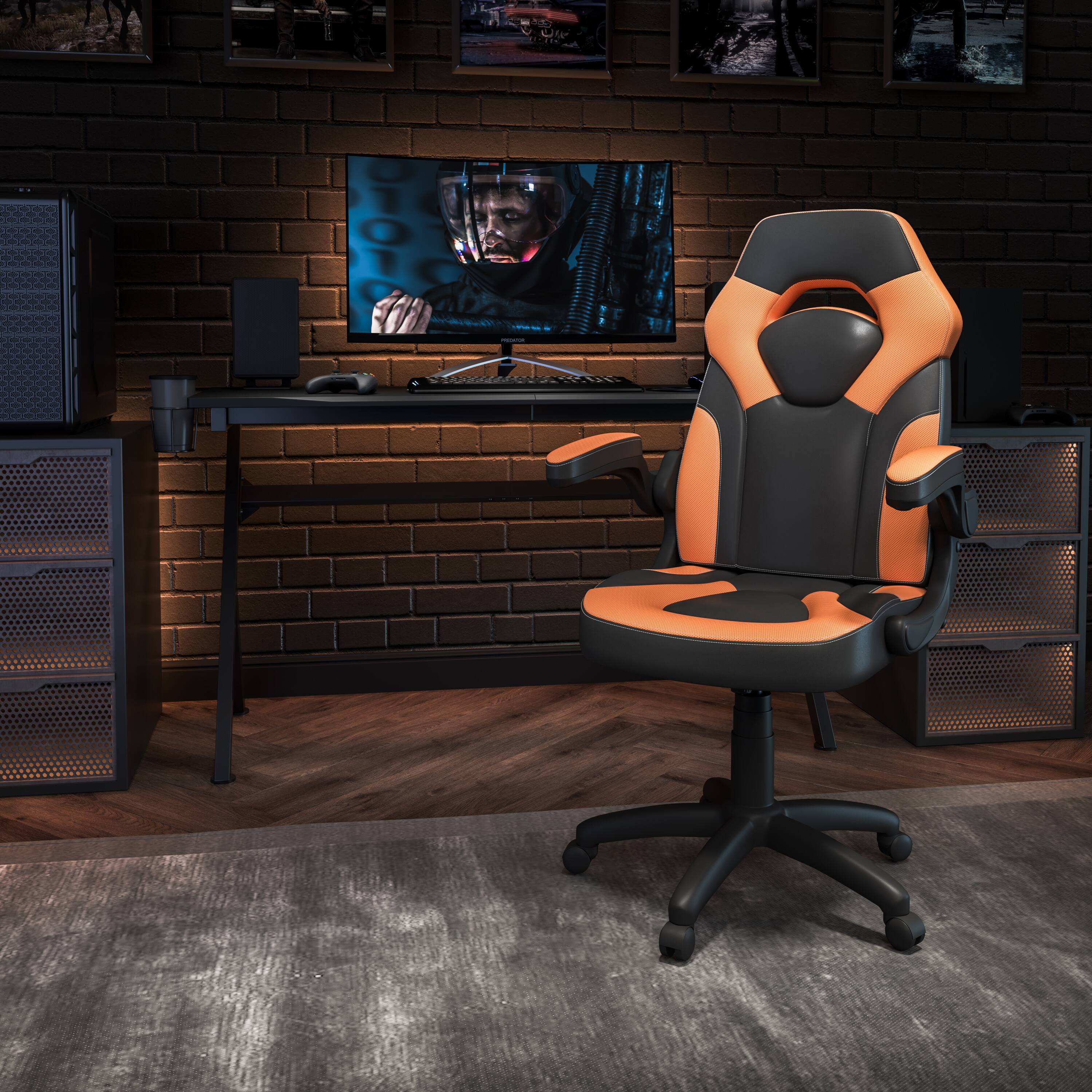 Emma + Oliver Z100 Gaming Chair Racing Office Ergonomic Computer