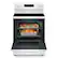 Alt View 9. Whirlpool - 5.3 Cu. Ft. Freestanding Electric Range with Air Cooking Technology, No Preheat Air Fry and Air Baking and Self Clean - White.