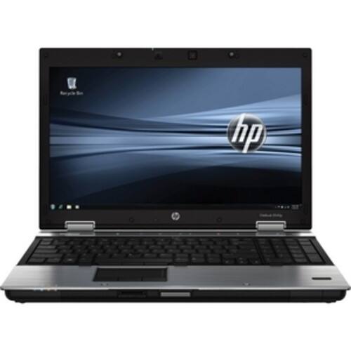 Front Standard. HP - 15.6" EliteBook Notebook - 4 GB Memory - 250 GB Hard Drive.