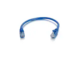 Cables to Go - C2G 00974 Cat6a Cable - Snagless Unshielded Ethernet Network Patch Cable, Blue (6 Inches)