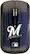 Front Standard. Pangea Brands - Milwaukee Brewers Wireless Optical Mouse - Blue/Gold.