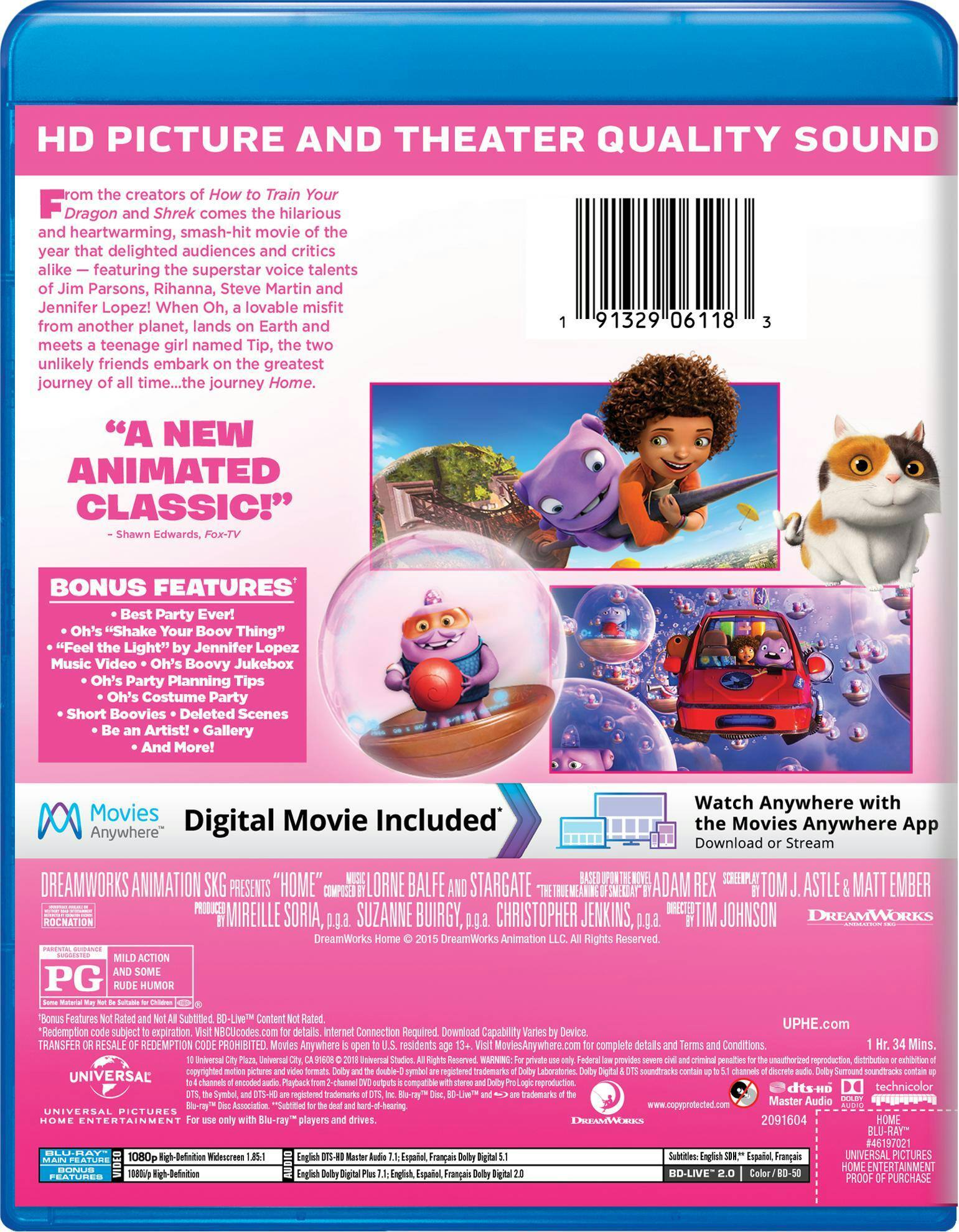 Back. Home (Blu-ray New Box Art) [Blu-ray].