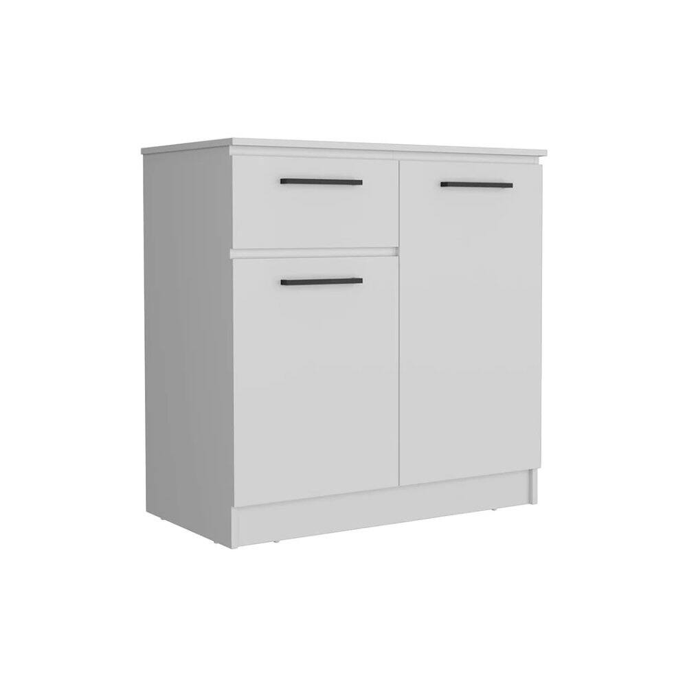 Front. TuHome - Idaho Dresser White MDF - White.