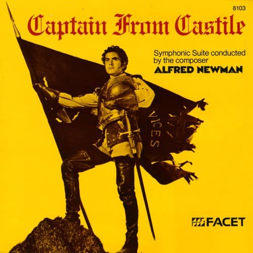 Alfred Newman - Captain from Castile  - COMPACT DISCS