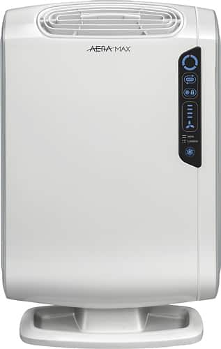Fellowes - AeraMax Baby DB55 Air Purifier - White - Larger Front