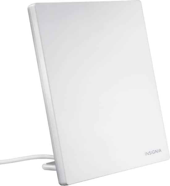 Insignia™ Multidirectional Indoor HDTV Antenna White NS-ANT715 - Best Buy