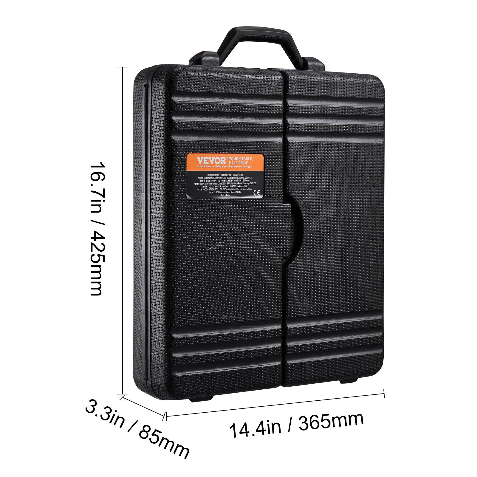 16.7in / 425mm TOUA TOOLS VEVOR RALF PRICE  -  F - - - -. - - - - - - i - I I I - - - : - . - - - - - : : : -  I a - : - - - - - - ... CE - 3.3in I 85mm 14.4in I 365mm