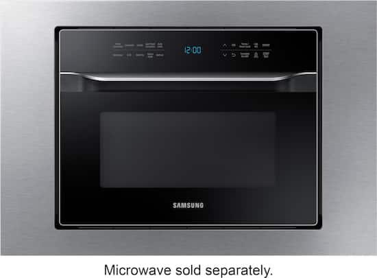 Trim Kit for Samsung MC12J8035CT Countertop Microwaves Stainless