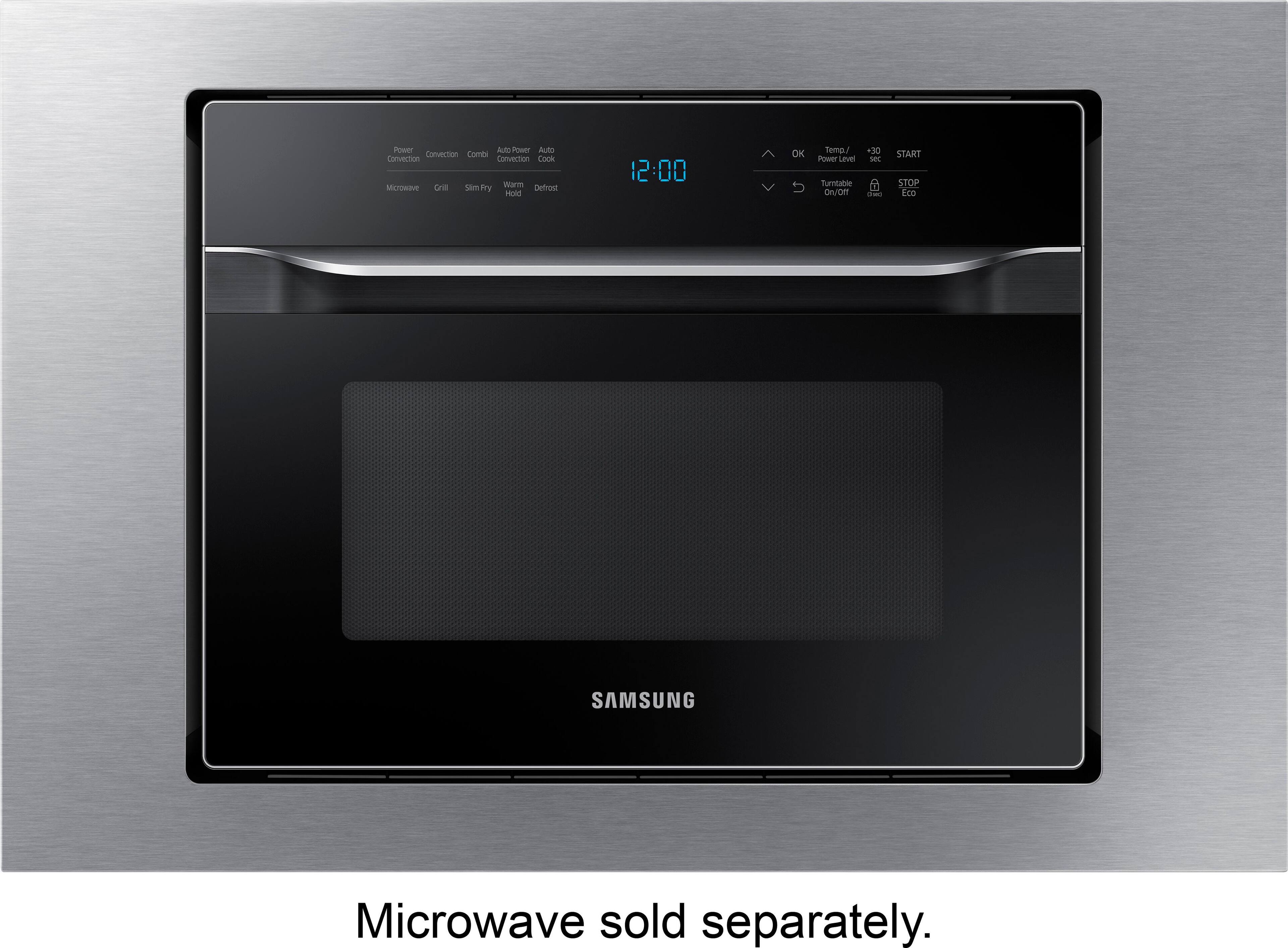 Trim Kit for Samsung MC12J8035CT Countertop Microwaves Stainless Steel