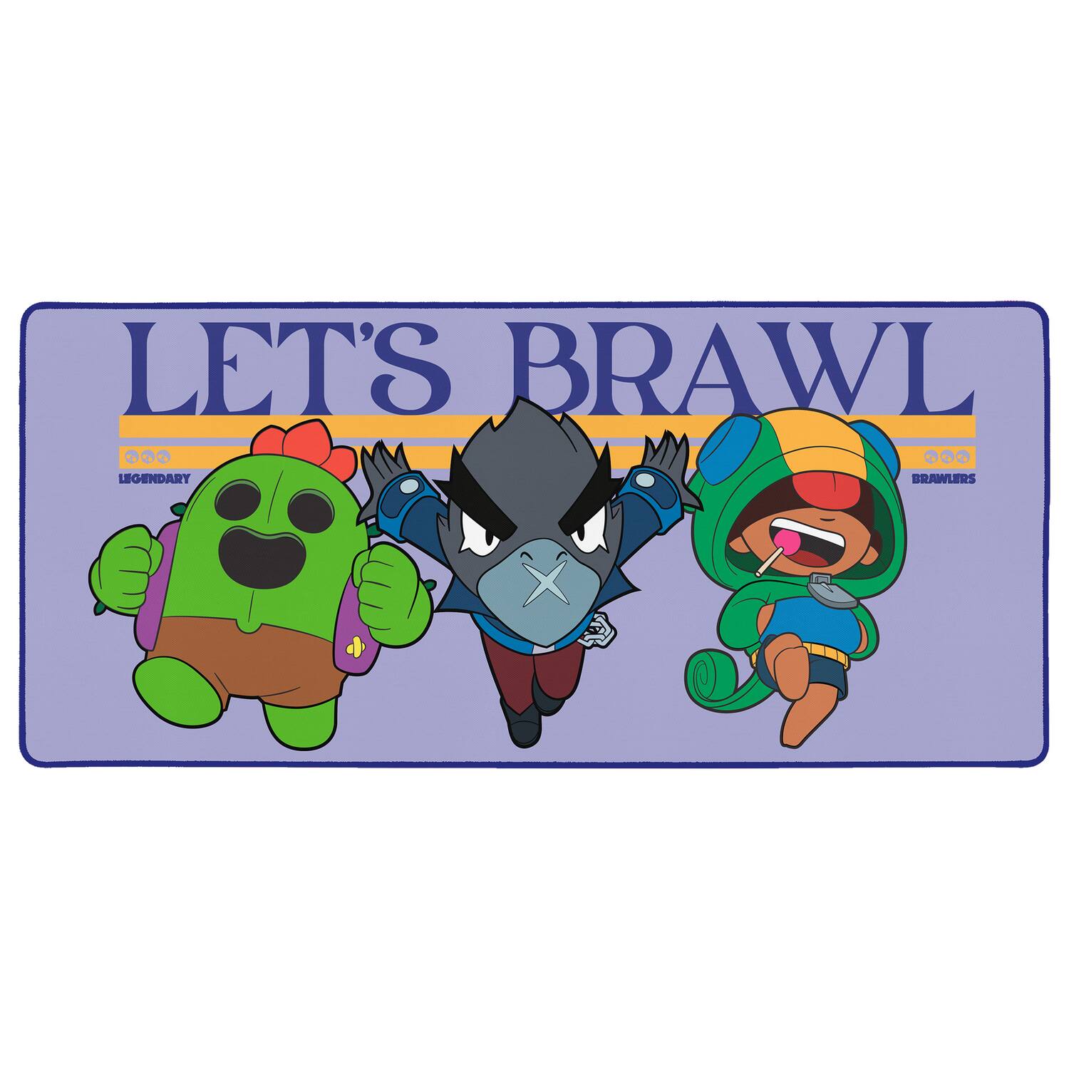 LET'S BRAWL  
300 LEGENDARY BRAWLERS