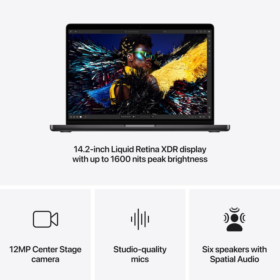Apple MacBook Pro 14 inch Laptop Apple M4 chip Built for Apple MacBook Pro 14 inch Laptop Apple M4 chip Built for