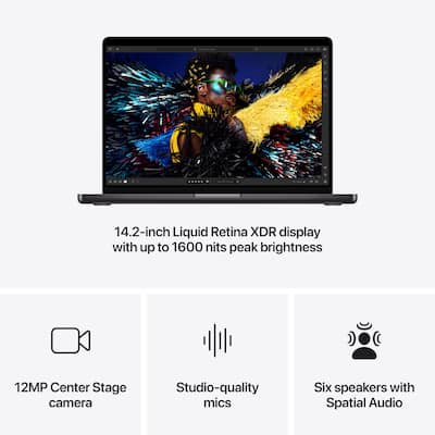 Apple MacBook Pro 14 inch Laptop Apple M4 Pro chip Built for Apple MacBook Pro 14 inch Laptop Apple M4 Pro chip Built for