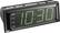 Angle. Insignia™ - Digital AM/FM Dual-Alarm Clock - Black.