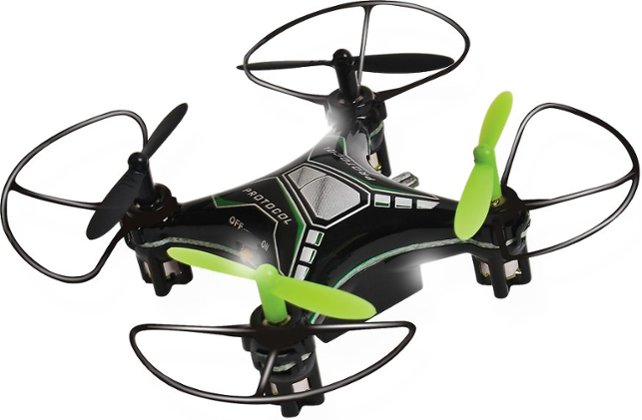 Protocol - Neo-Drone Mini RC Drone - Black - Angle Zoom