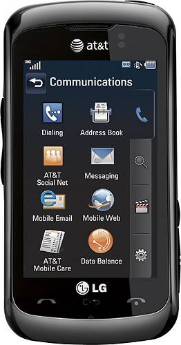 Best Buy: AT&T GoPhone LG Encore No-Contract Mobile Phone Black GT550