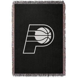 Chad & Jake - Indiana Pacers Woven Blanket - Black