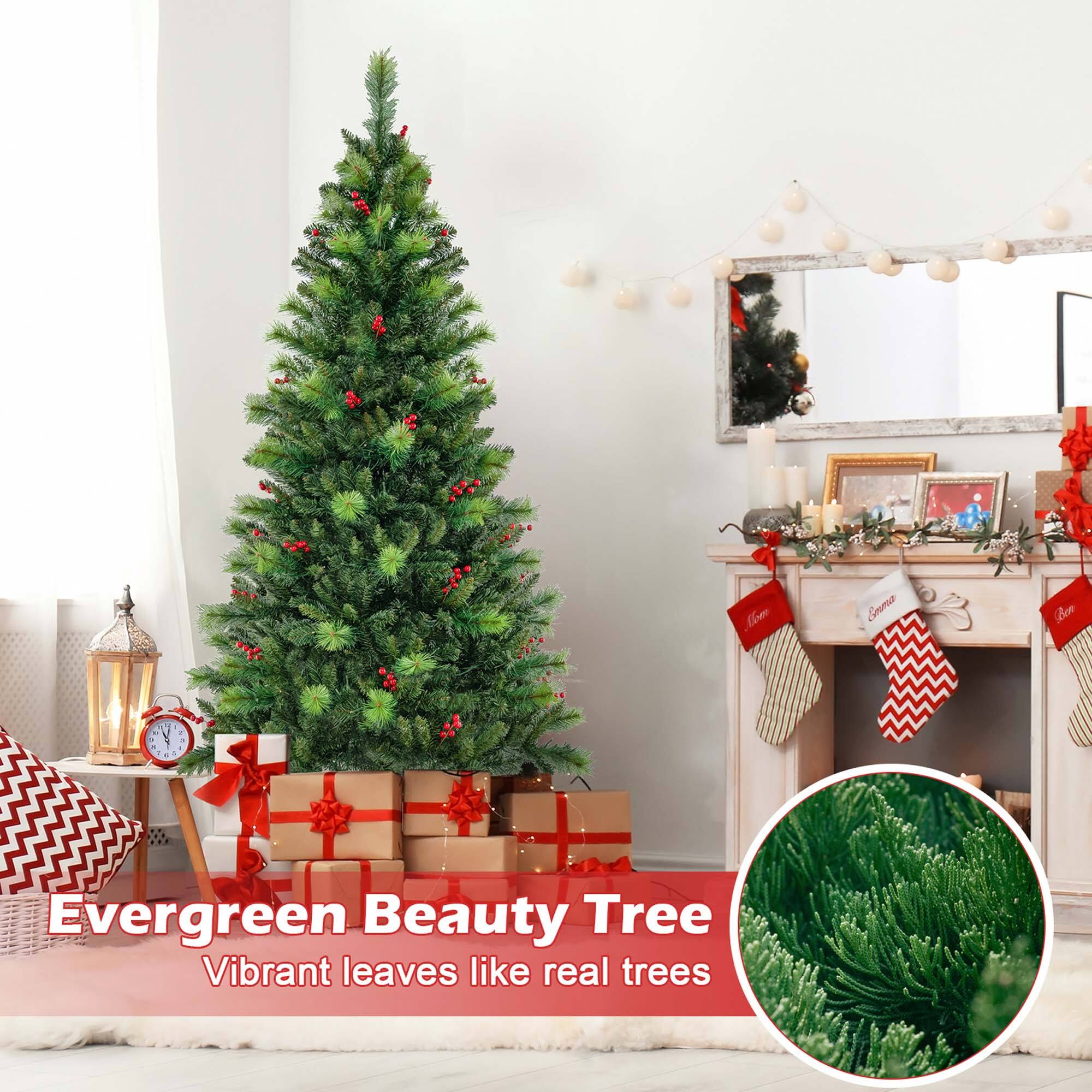 Evergreen Beauty Tree Vibrant leaves like real trees