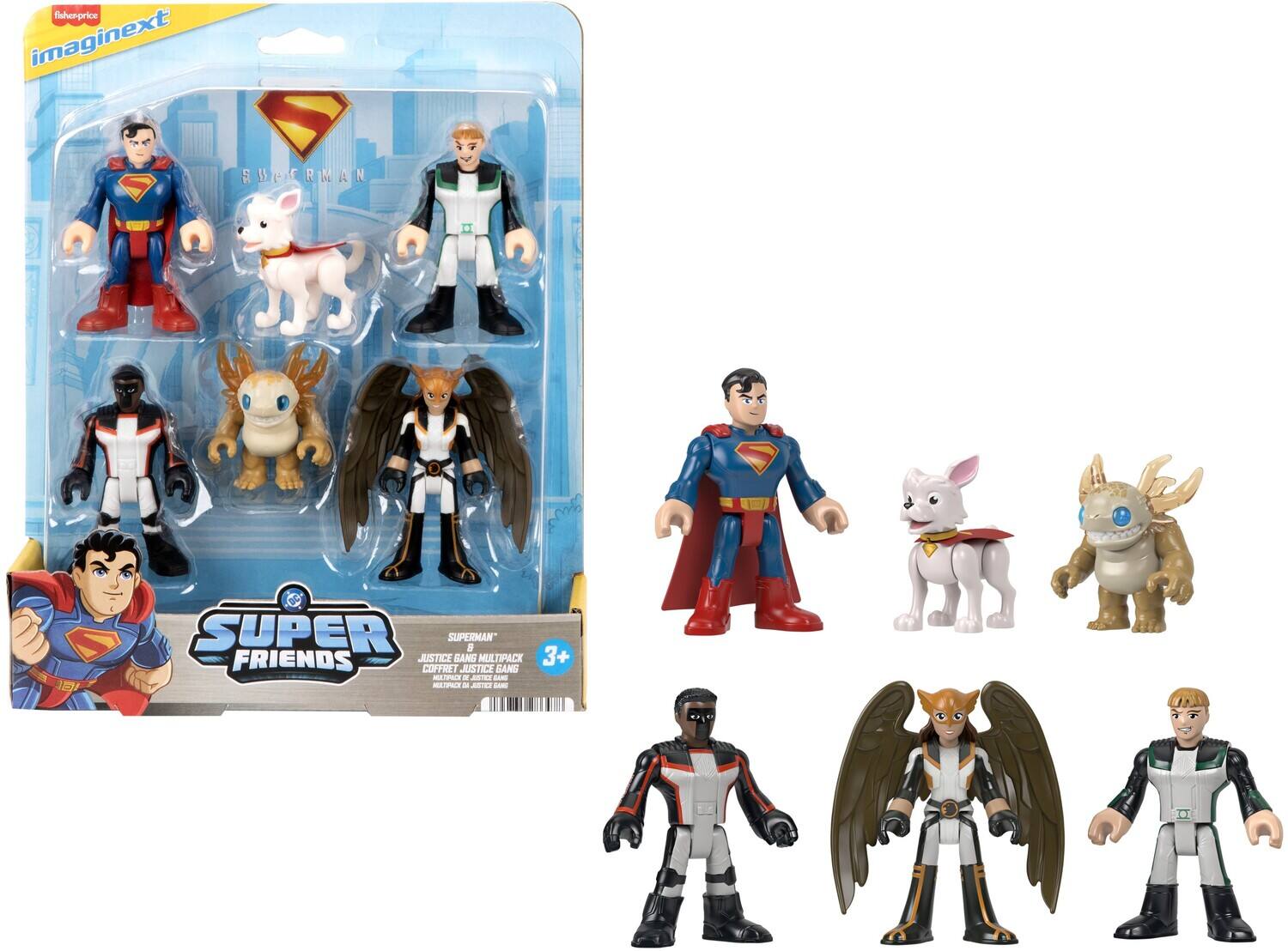 Fisher Price - Imaginext DC Super Friends: Superman & Justice Gang Multipack - COLLECTABLES