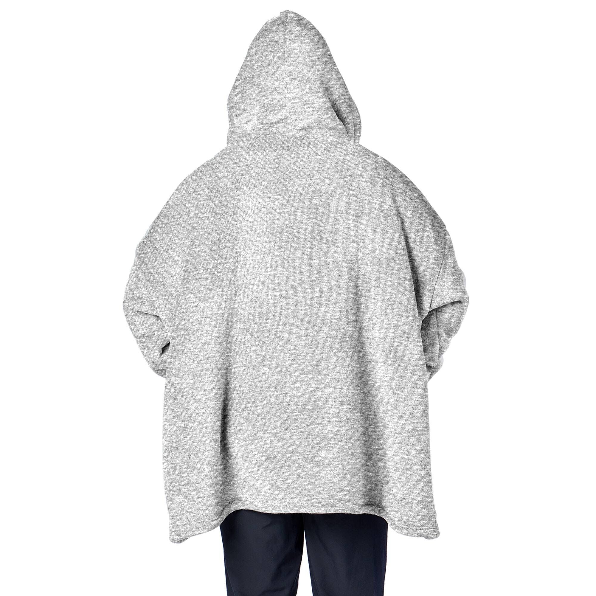 Alt View 1. Northwest - Silk Touch Hoodler Blanket Hoodie - Heather Gray.