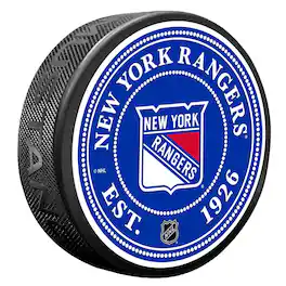 Mustang Drinkware - New York Rangers Stud Puck - Multicolor