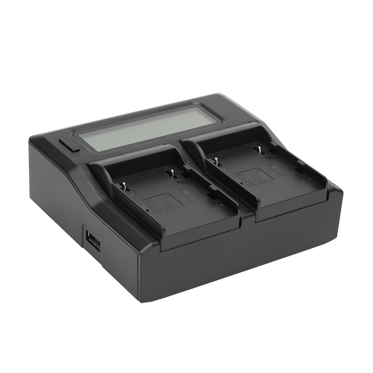 Green Extreme - Dual Smart Charger with LCD Screen for Canon BP-A60 Battery