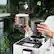Alt View 25. De'Longhi - Rivelia Fully Automatic Espresso Machine, Integrated Grinder, 2 Removable Bean Hoppers, Automatic Milk Frother - Arctic White.