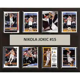 C&I Collectibles - Nikola Jokic Denver Nuggets 12" x 15" Trading Card Plaque - Multicolor