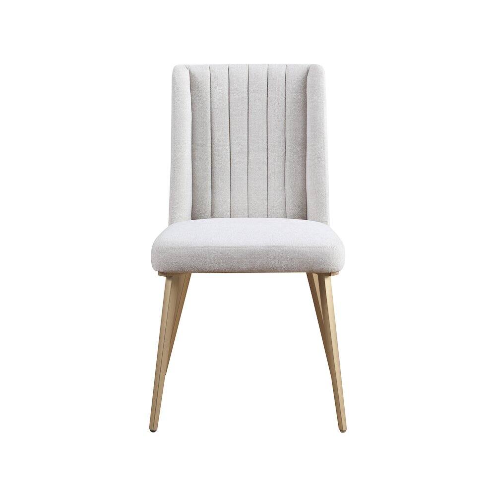 Alt View 3. Meridian Furniture - Eleanor Dining Chair, Set of 2 - Grey.