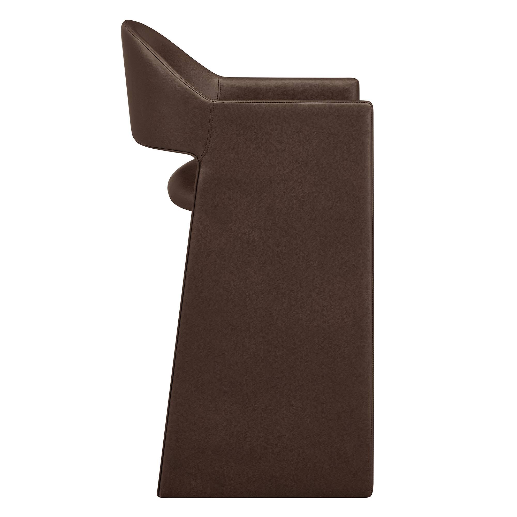 Alt View 2. Modway - Talia 41 Inch Vegan Leather Bar Stool by Modway - Espresso.