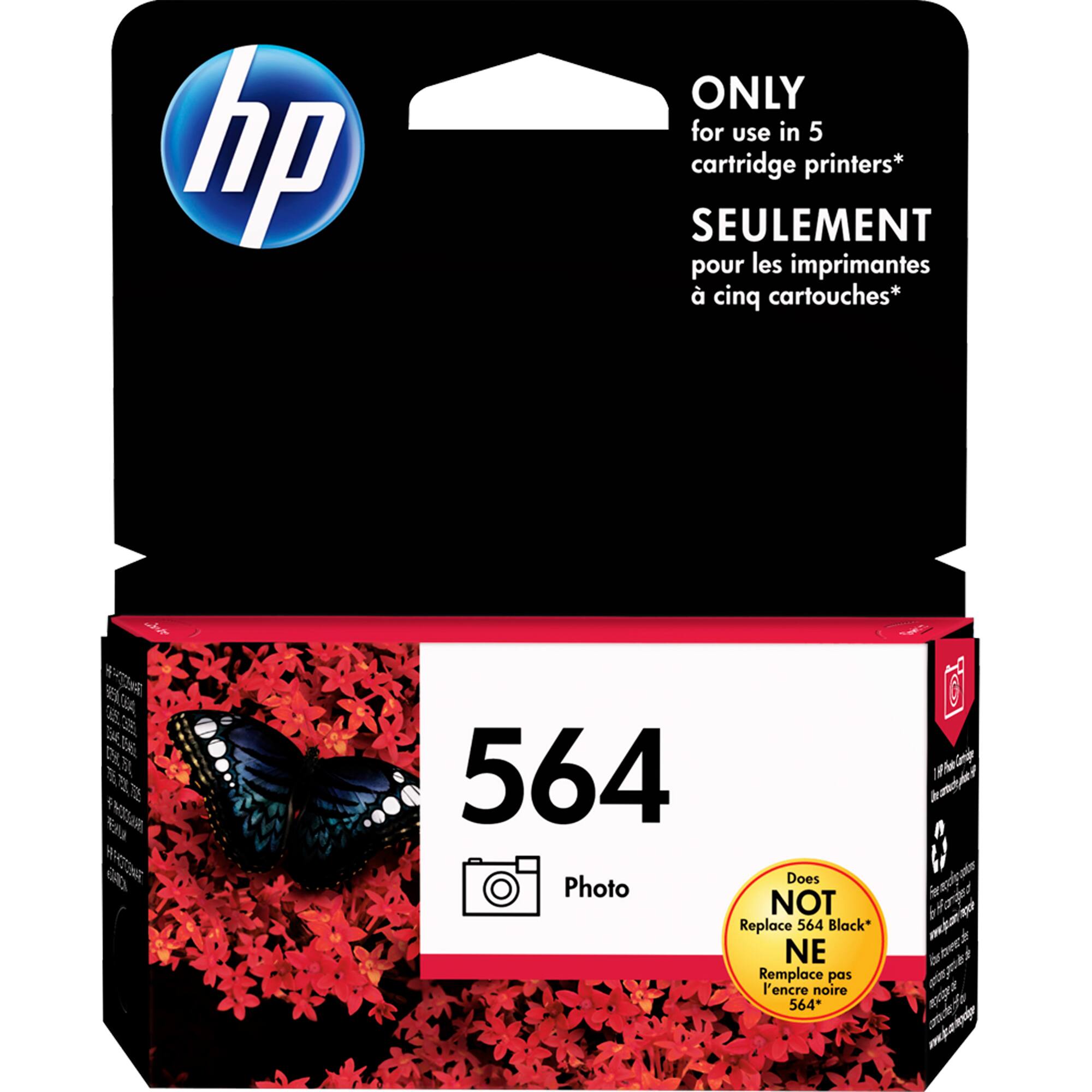 HP - 564 Standard Capacity Ink Cartridge - Photo Black